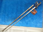 Italský kord model 1888 - zdobená čepel