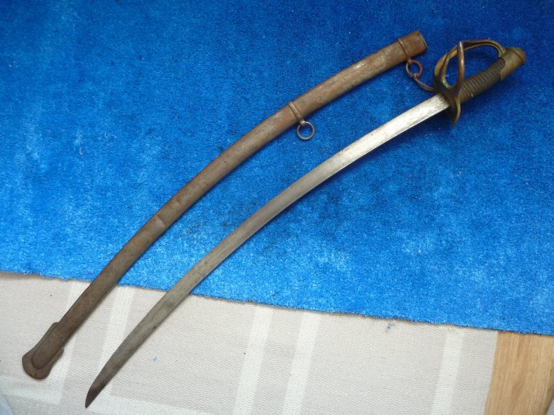 Francouzská šavle Mle 1822 - Kliknutím na obrázek zavřete