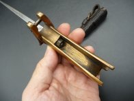 Anglický revolverový bodák Webley – Pritchard - Replika