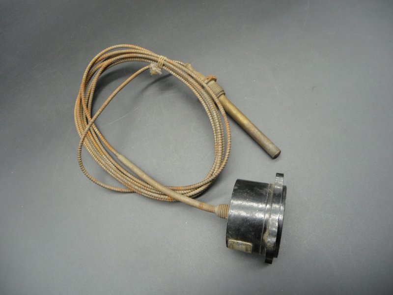 Luftwaffe palubní přístroj Dampfdruckthermometer Fl.20308 - Kliknutím na obrázek zavřete