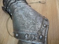 Pěkná replika renesanční zbroje