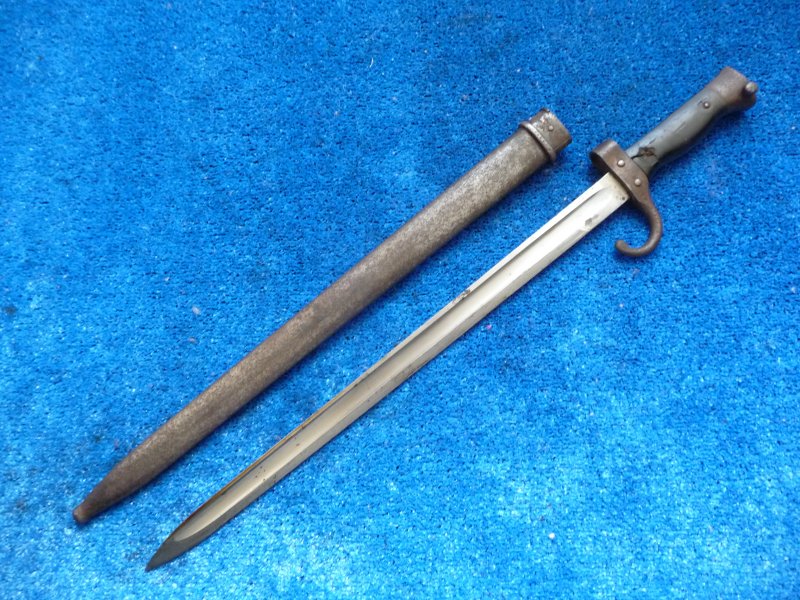Francouzský bodák Berthier 1892, I model sčíslovaný - Kliknutím na obrázek zavřete