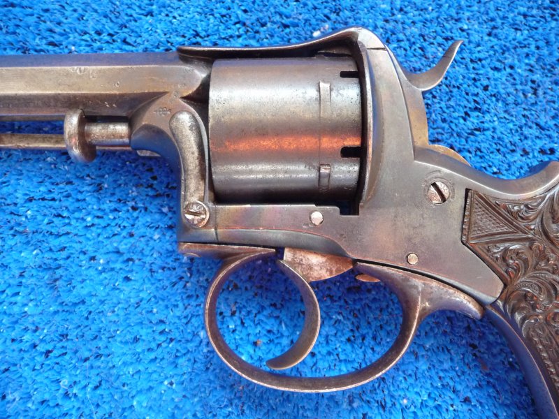 Armádní Revolver Lefaucheux, kal.10 mm Německo, Belgie? - Kliknutím na obrázek zavřete