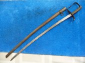 Rakouská důstojnická pěchotní šavle model 1850 - zdobená čepel