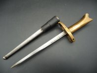 Anglický revolverový bodák Webley – Pritchard - Replika