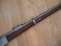 US puška Remington M71 Rolling Block, v americké ráži 50/70
