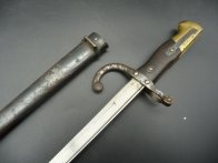 Francouzský bodák Gras 1874 upraven na Gewehr 1888