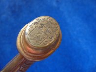 Bavorský kyrysnický důstojnický palaš se šlechtickým erbem