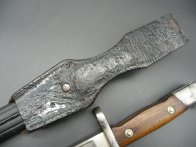 Německý bodák 1871/84 ve vycházkové úpravě
