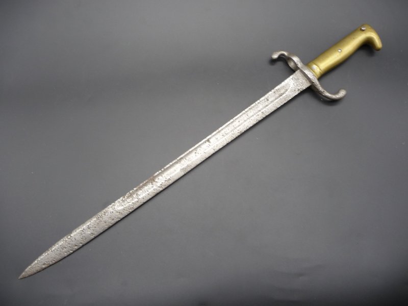 Německý bodák 1871 na Gewehr 88 bz pouzdra - Kliknutím na obrázek zavřete