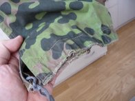 SS panzer overal - stará replika - Pěkná