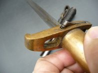 Anglický revolverový bodák Webley – Pritchard - Replika
