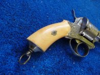 Belgický luxusní Lefaucheux revolver v kazetě