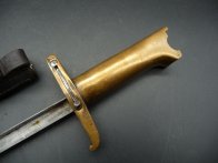 Anglický revolverový bodák Webley – Pritchard - Replika