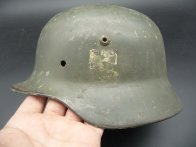 Originál německá dvojznaková helma M35 2 sv.válka