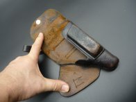 Kožené pouzdro na pistoli PPK