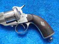 Vzácný šestiranný francouzský námořní revolver 1858 cal. 12mm