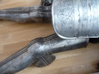 Pěkná replika renesanční zbroje