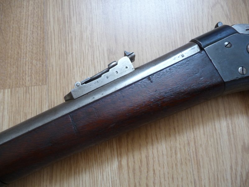 Puška Remington Rolling Block, ráže 12,17x44 R, CF - Kliknutím na obrázek zavřete