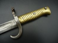 Vzácnější bavorský bodák Werder 1869 pro Gewehr 1888