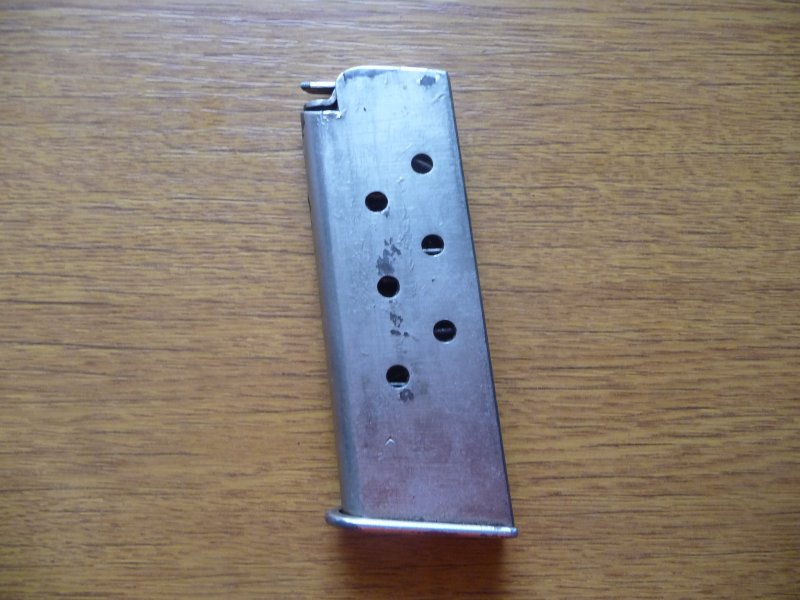 Zásobník pistolový 7,62 mm TT 33 (Tokarev) niklovaný - Kliknutím na obrázek zavřete