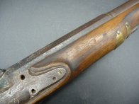 Pistole s Ag kováním z pol.18.stol. od puškaře Vignat