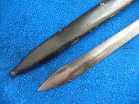 Německý bodák 98/05 Mauser - zbroušená pila