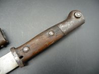 Německý bodák 1914 I model - vzácný výrobce B.K. - Zamluven
