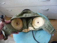 Sovětská výšková helma GŠ-6 včetně kombinézy