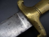 Vojenský tesák Piedmont 1843