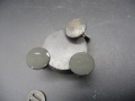 100% originál německé nýty do helmy M35,40,42 - pěkné 100% originál německé nýty do helmy M35,40,42 - pěkné