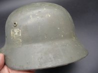 Originál německá dvojznaková helma M35 2 sv.válka