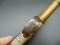 Křesadlová kapesní pistolka kolem roku 1800