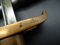 Anglický revolverový bodák Webley – Pritchard - Replika